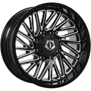 TIS Wheels – 553BM – Black – 20″x10″ -12mm – Summer Wheels – 553BM2108912